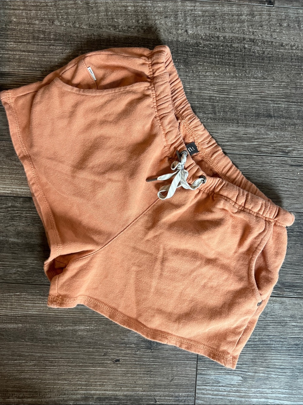 Vuori Peach sunnyside Terry Drawstring Athletic Shorts